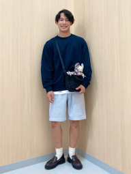 Легкі шорти UNIQLO DRY Stretch в смужку 1159854616 (Синій/Білий 3XL)