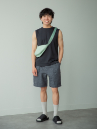 Легкие шорты UNIQLO 1159856869 (Серый M)