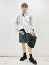 Легкие шорты UNIQLO 1159856869 (Серый M)