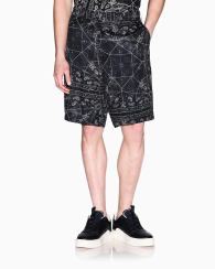 Мужские шорты Armani Exchange с принтом 1159859914 (Черный 31)