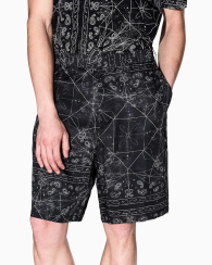 Чоловічі шорти Armani Exchange з принтом 1159859914 (Чорний 31)