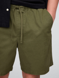 Мужские шорты GAP на завязках 1159860023 (Зеленый M)