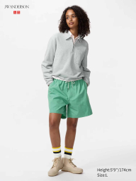 Легкі шорти JW Anderson UNIQLO 1160309684 (Зелений L)