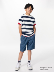 Дитячі шорти джинсові UNIQLO 1160632709 (Синій 11-12) на зріст 145-155 см