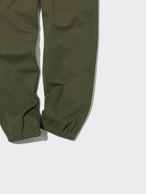 Дитячі штани UNIQLO джоггери 1159844073 (Зелений 135-145)