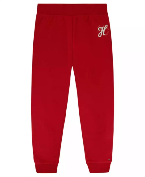 Штаны на флисе Tommy Hilfiger джоггеры 1159852578 (Красный XL) на рост 157 см