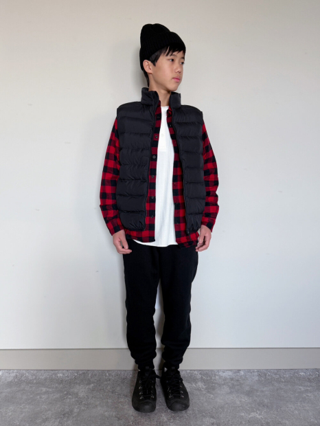 Утепленные детские штаны UNIQLO с мехом 1159858215 (Черный 13) на рост 155-165 см