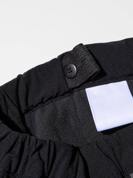 Теплые спортивные штаны UNIQLO джоггеры на флисе 1159858286 (Черный 13) на рост 155-165 см