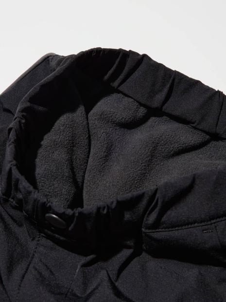 Теплые спортивные штаны UNIQLO джоггеры на флисе 1159858286 (Черный 13) на рост 155-165 см