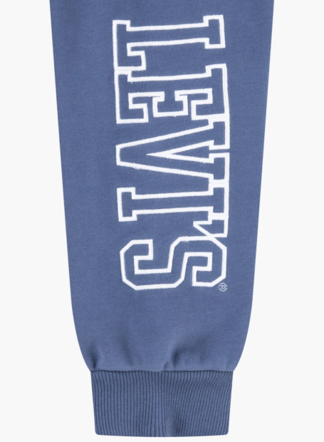 Дитячі джоггери на флісі Levi's спортивні штани 1159859721 (Синій 7X) на зріст 122-127 см