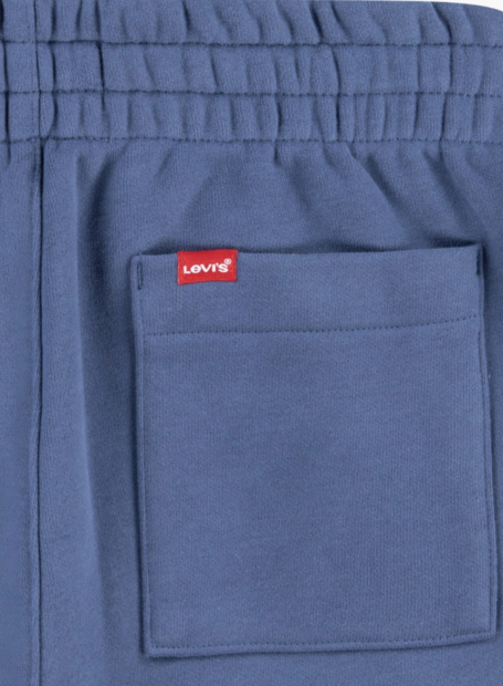 Дитячі джоггери на флісі Levi's спортивні штани 1159859721 (Синій 7X) на зріст 122-127 см