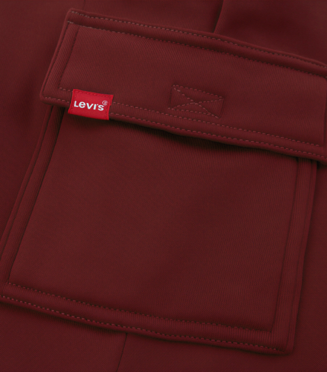 Джоггеры на флисе Levi's 1159861019 (Бордовый L) на рост 150-161 см