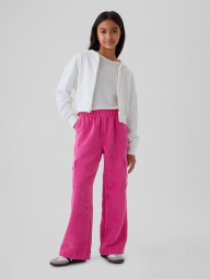 Детские вельветовые штаны GAP карго 1159841089 (Розовый XL)