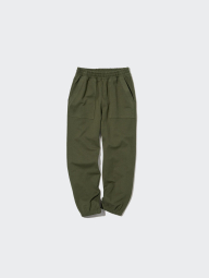 Дитячі штани UNIQLO джоггери 1159844073 (Зелений 135-145)