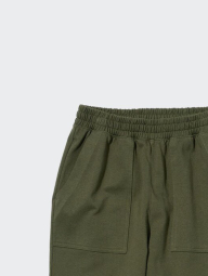 Дитячі штани UNIQLO джоггери 1159844073 (Зелений 135-145)