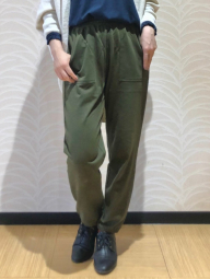 Дитячі штани UNIQLO джоггери 1159844073 (Зелений 135-145)