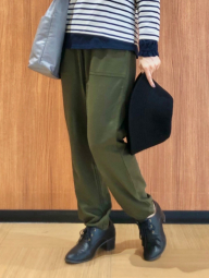 Дитячі штани UNIQLO джоггери 1159844073 (Зелений 135-145)