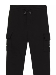 Спортивні штани Calvin Klein карго джоггери на флісі 1159846385 (Чорний M)