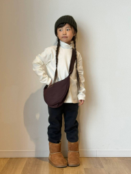 Утепленные детские штаны UNIQLO с мехом 1159858215 (Черный 13) на рост 155-165 см