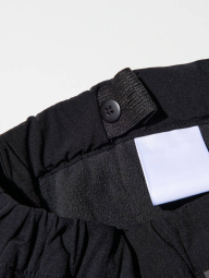 Теплые спортивные штаны UNIQLO джоггеры на флисе 1159858286 (Черный 13) на рост 155-165 см