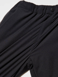 Теплые спортивные штаны UNIQLO джоггеры на флисе 1159858286 (Черный 13) на рост 155-165 см