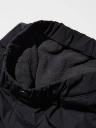 Теплые спортивные штаны UNIQLO джоггеры на флисе 1159858286 (Черный 13) на рост 155-165 см