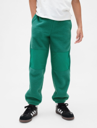 Дитячі штани GAP шерпа 1159860998 (Зелений L) на зріст 140 см