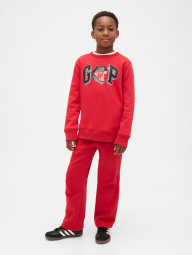 Спортивные штаны GAP на флисе 1161380350 (Красный XL) на рост 150 см