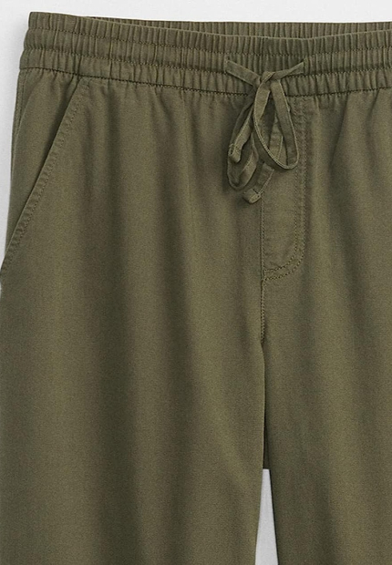 Женские штаны GAP на завязках 1159803727 (Зеленый, M)