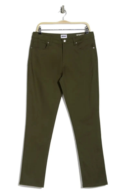 Штани прямого крою DKNY 1159839091 (Хакі L)