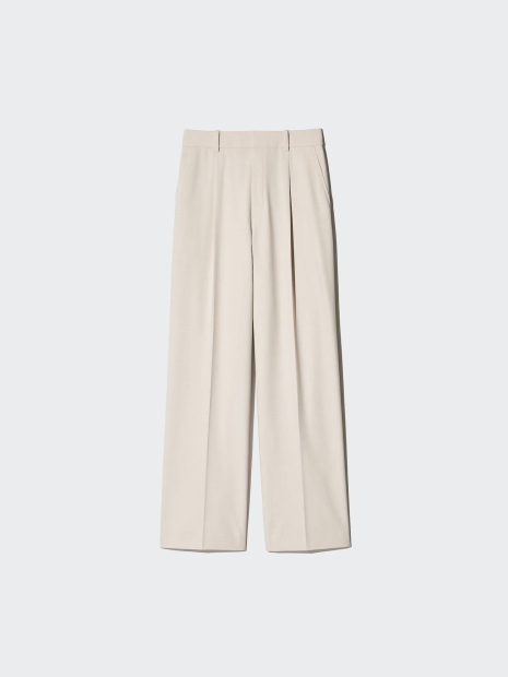 Широкі штани UNIQLO 1159839843 (Молочний XL)