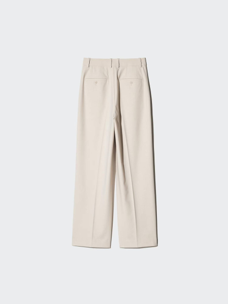 Широкі штани UNIQLO 1159839843 (Молочний XL)