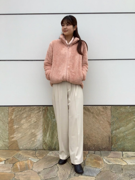 Широкі штани UNIQLO 1159839843 (Молочний XL)