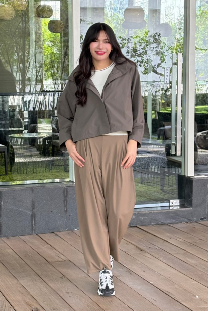 Ультраеластичні штани UNIQLO штани 1159840015 (Коричневий XS)