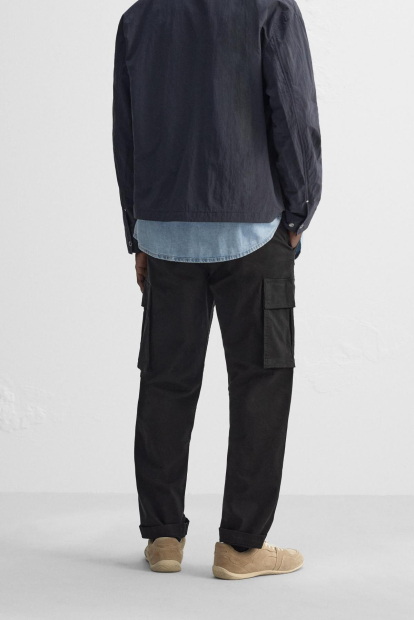 Мужские штаны-карго ZARA 1159842905 (Черный 36)