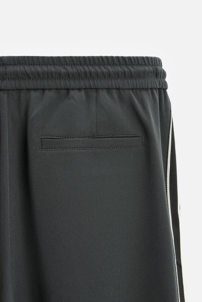 Мужские штаны ZARA с лампасами 1159842916 (Серый M)