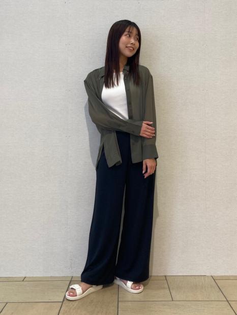 Стильні жіночі штани UNIQLO 1159847213 (Синій M)