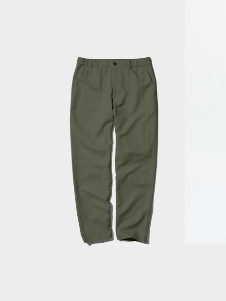 Стильные штаны UNIQLO 1159849550 (Оливковый M)