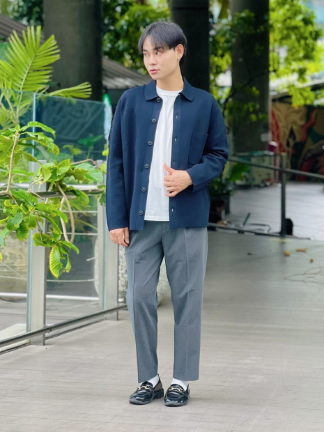 Чоловічі штани UNIQLO 1159850522 (Сірий XL)