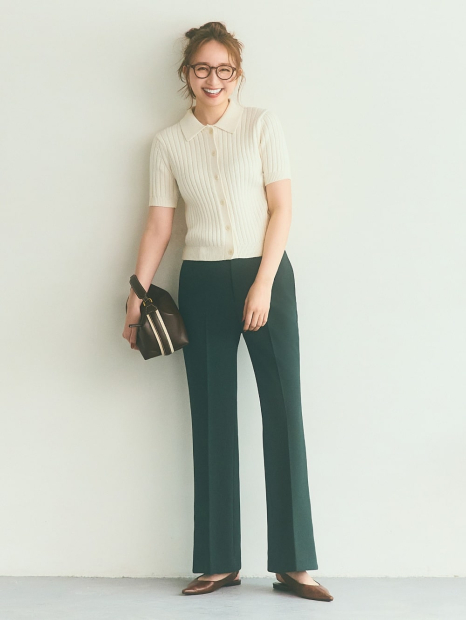 Жіночі штани UNIQLO 1159850780 (Зелений XL)