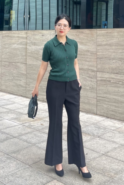 Жіночі штани UNIQLO 1159850782 (Чорний S)