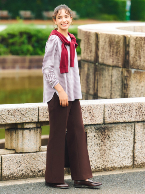 Жіночі штани UNIQLO 1159851489 (Коричневий L)