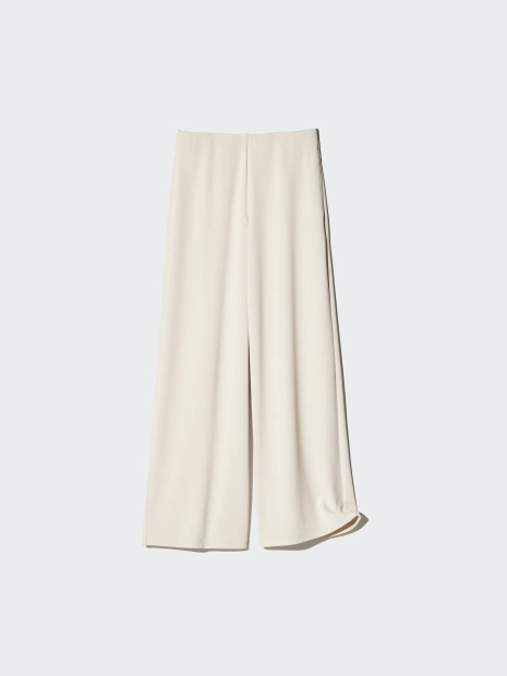 Женские брюки UNIQLO 1159851805 (Молочный XL)