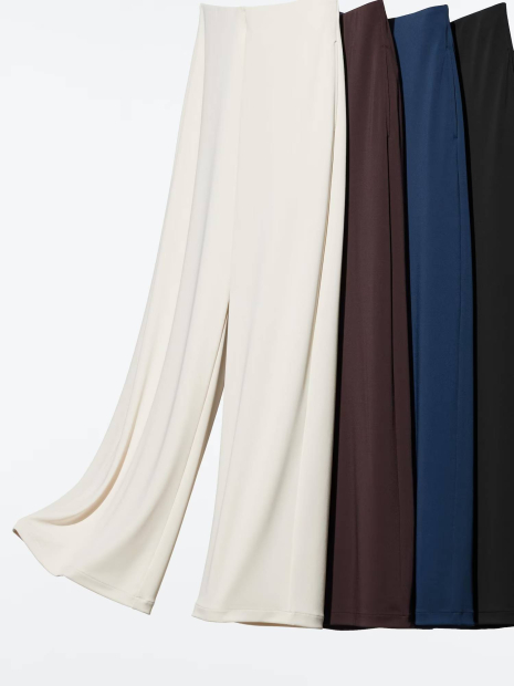 Жіночі штани UNIQLO 1159851805 (Молочний XL)