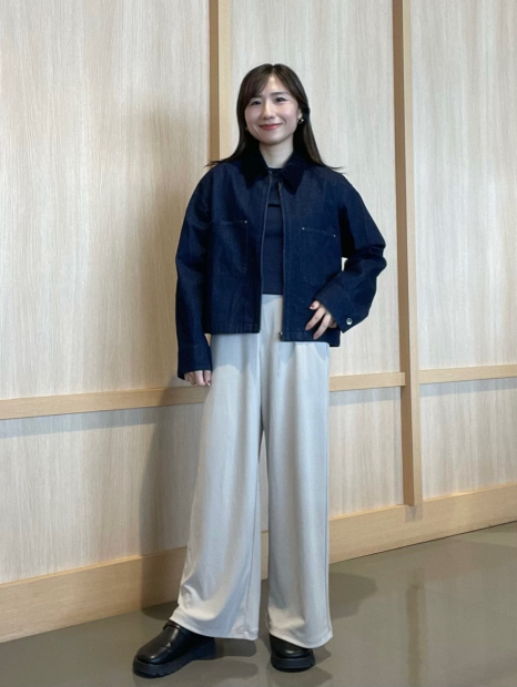 Жіночі штани UNIQLO 1159851805 (Молочний XL)