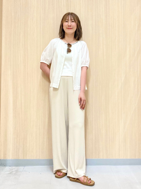 Жіночі штани UNIQLO 1159851805 (Молочний XL)