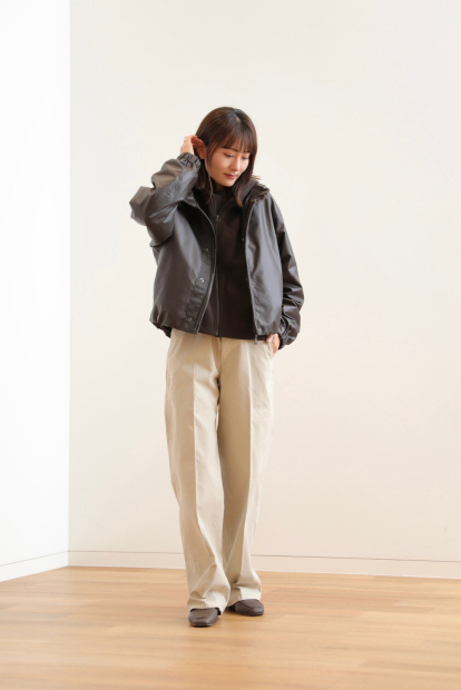 Бавовняні штани чинос UNIQLO 1159852463 (Бежевий 6)