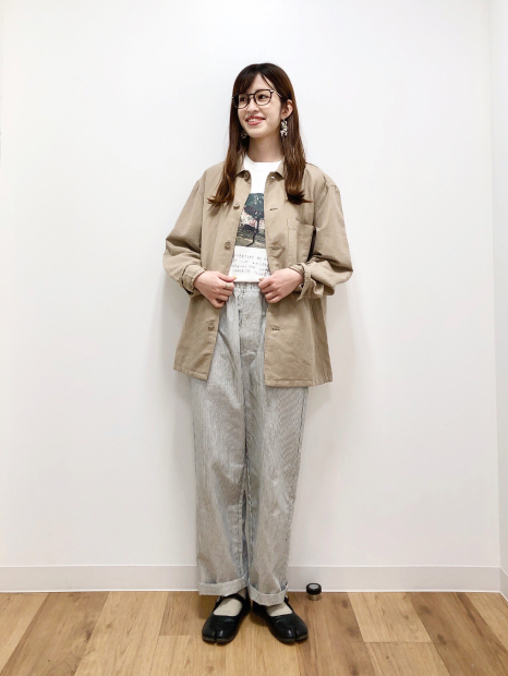 Штани вільного крою UNIQLO в смужку 1159853383 (Білий 3XL)