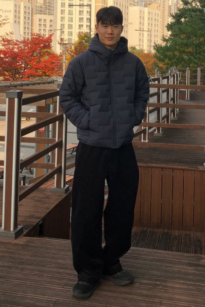 Вельветовые широкие брюки UNIQLO штаны 1159855371 (Черный L)