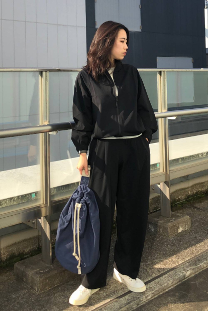 Жіночі еластичні штани UNIQLO 1159854130 (Чорний L)